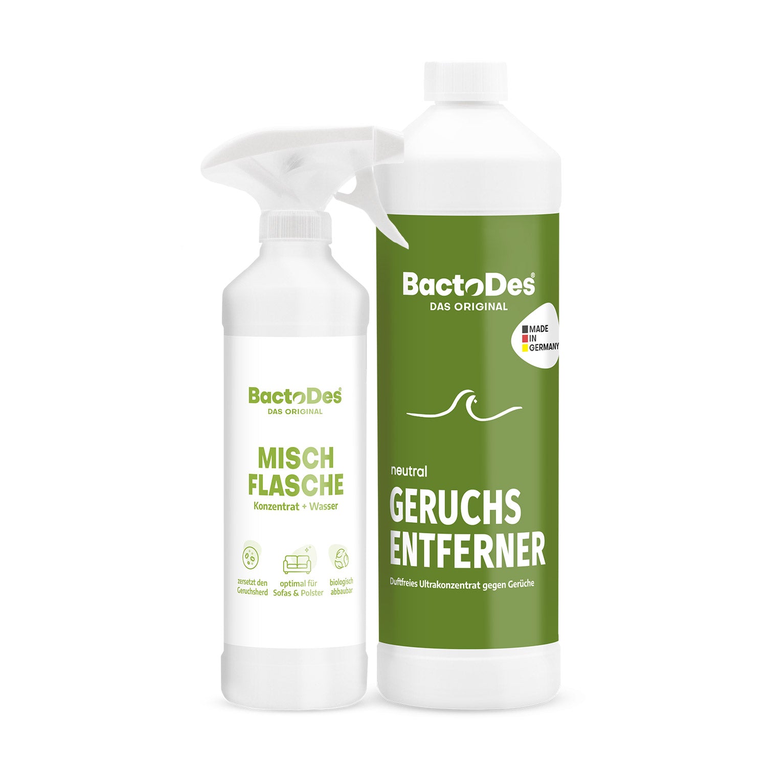 BactoDes® Neutral – Geruchsneutralisierer ohne Eigenduft