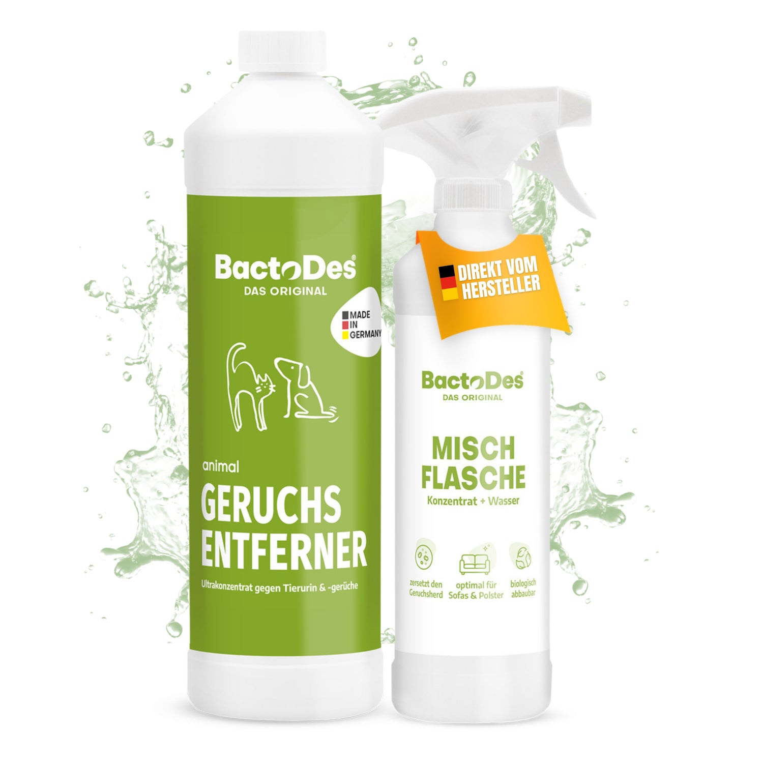 BactoDes® Animal – Der Tiergeruchsneutralisierer