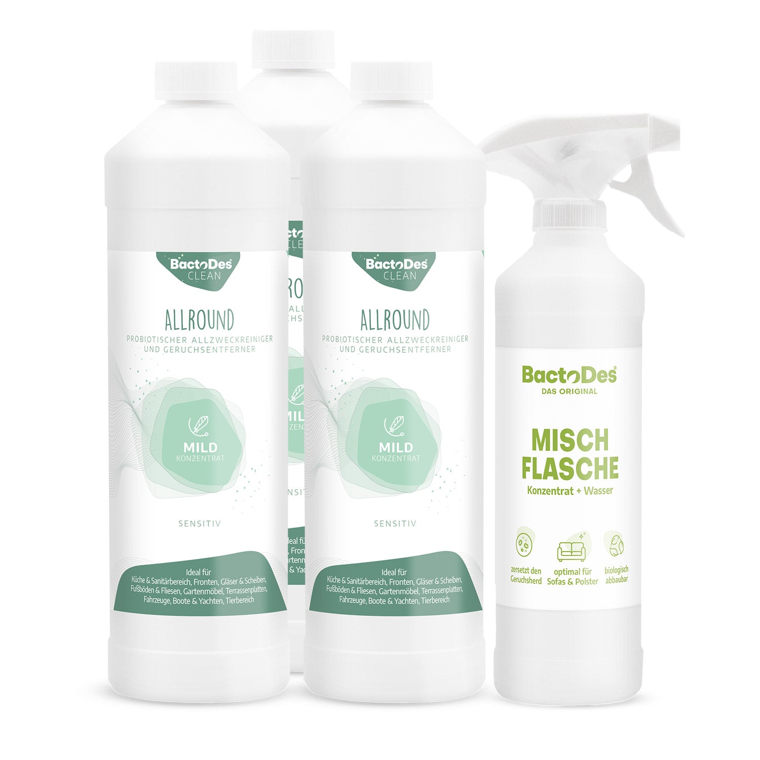 BactoDes® Clean Allround – Geruchsneutralisierer mit Reinigungswirkung