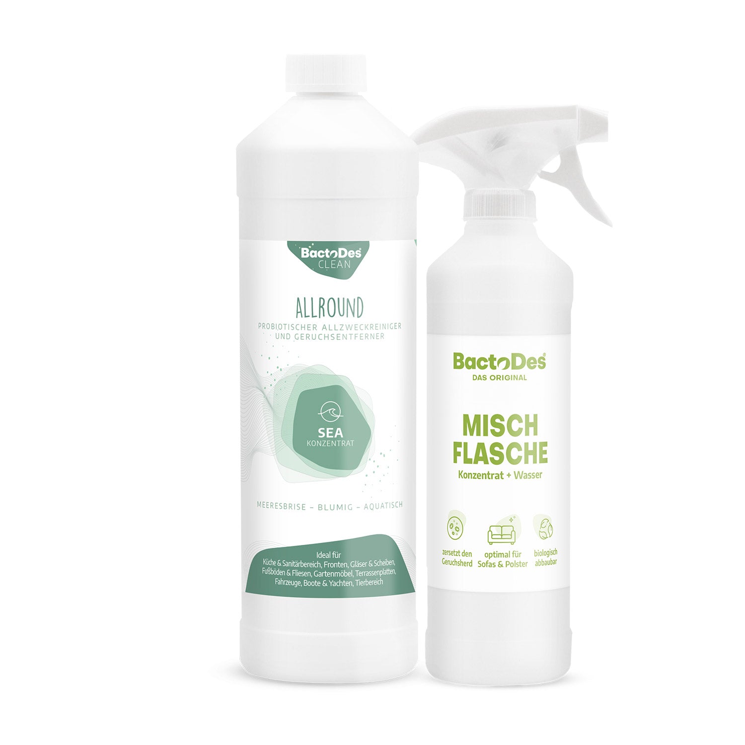 BactoDes® Clean Allround – Geruchsneutralisierer mit Reinigungswirkung