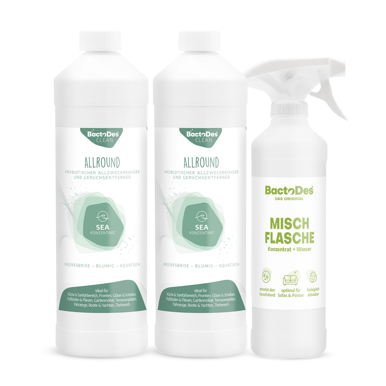 BactoDes® Clean Allround – Geruchsneutralisierer mit Reinigungswirkung