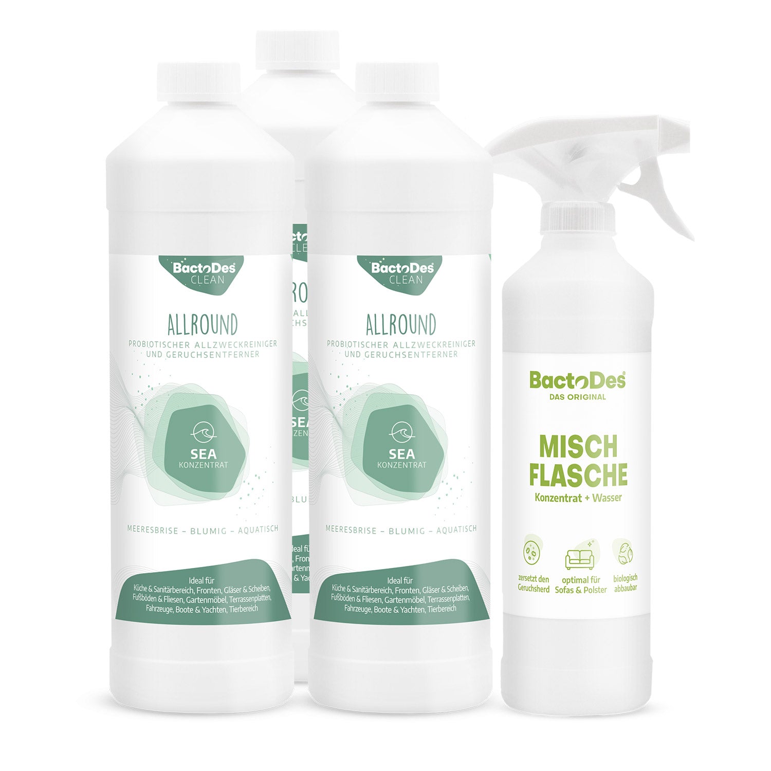 BactoDes® Clean Allround – Geruchsneutralisierer mit Reinigungswirkung