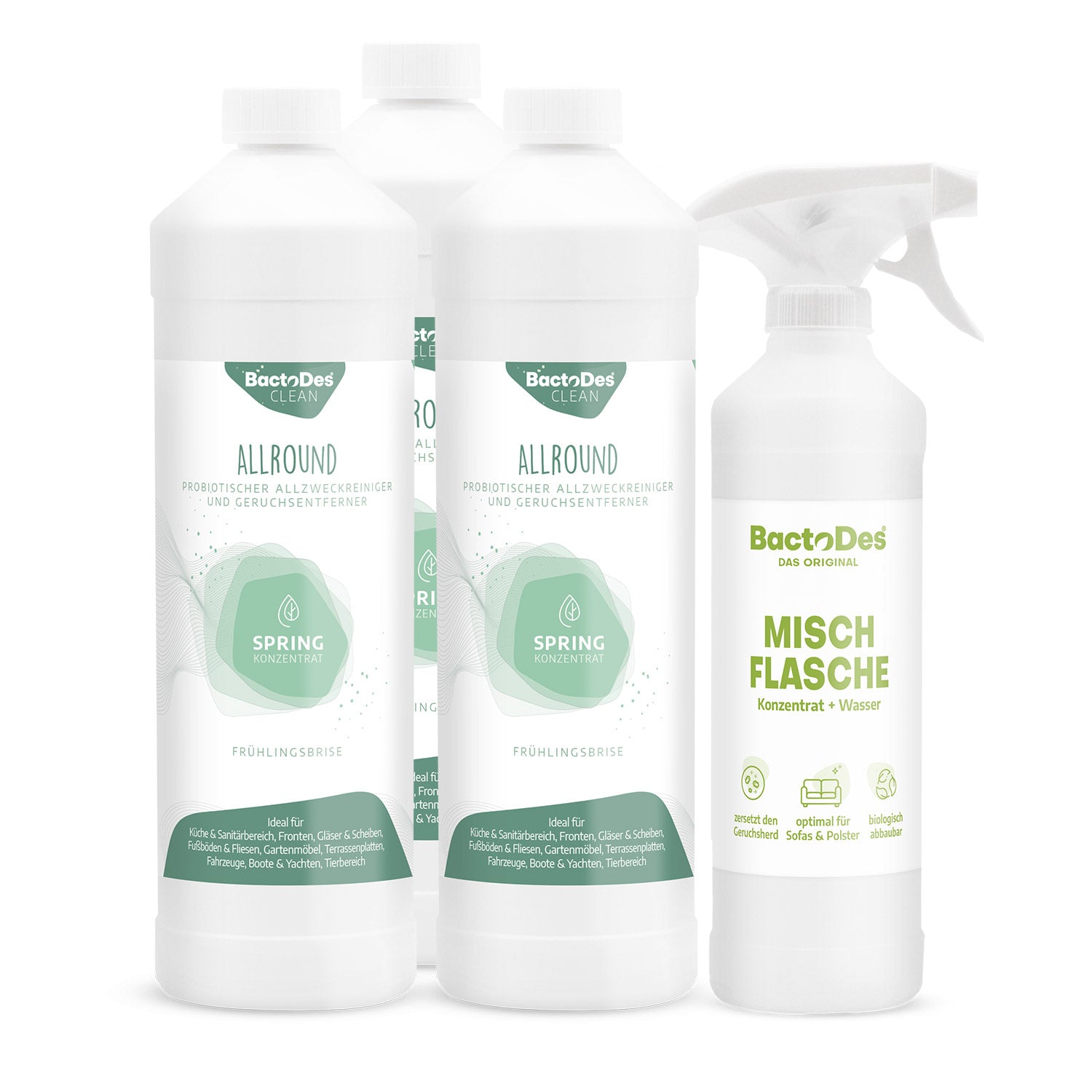 BactoDes® Clean Allround – Geruchsneutralisierer mit Reinigungswirkung