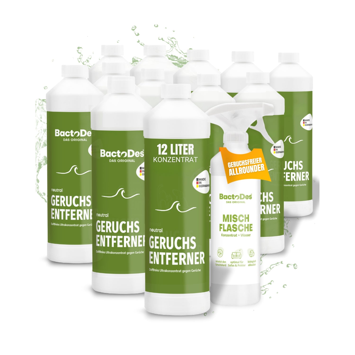 BactoDes® Neutral – Geruchsneutralisierer ohne Eigenduft