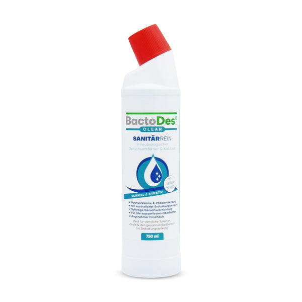BactoDes® SanitärRein - gegen Kalk und Gerüche