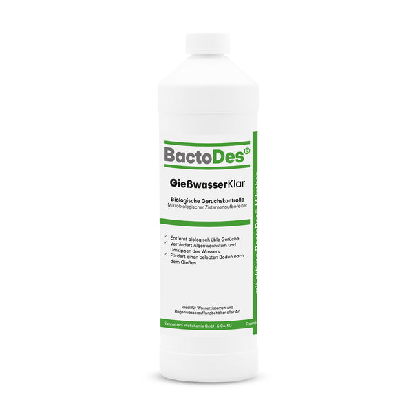 BactoDes® GießwasserKlar - Zusatz für stinkende Wasserzisternen