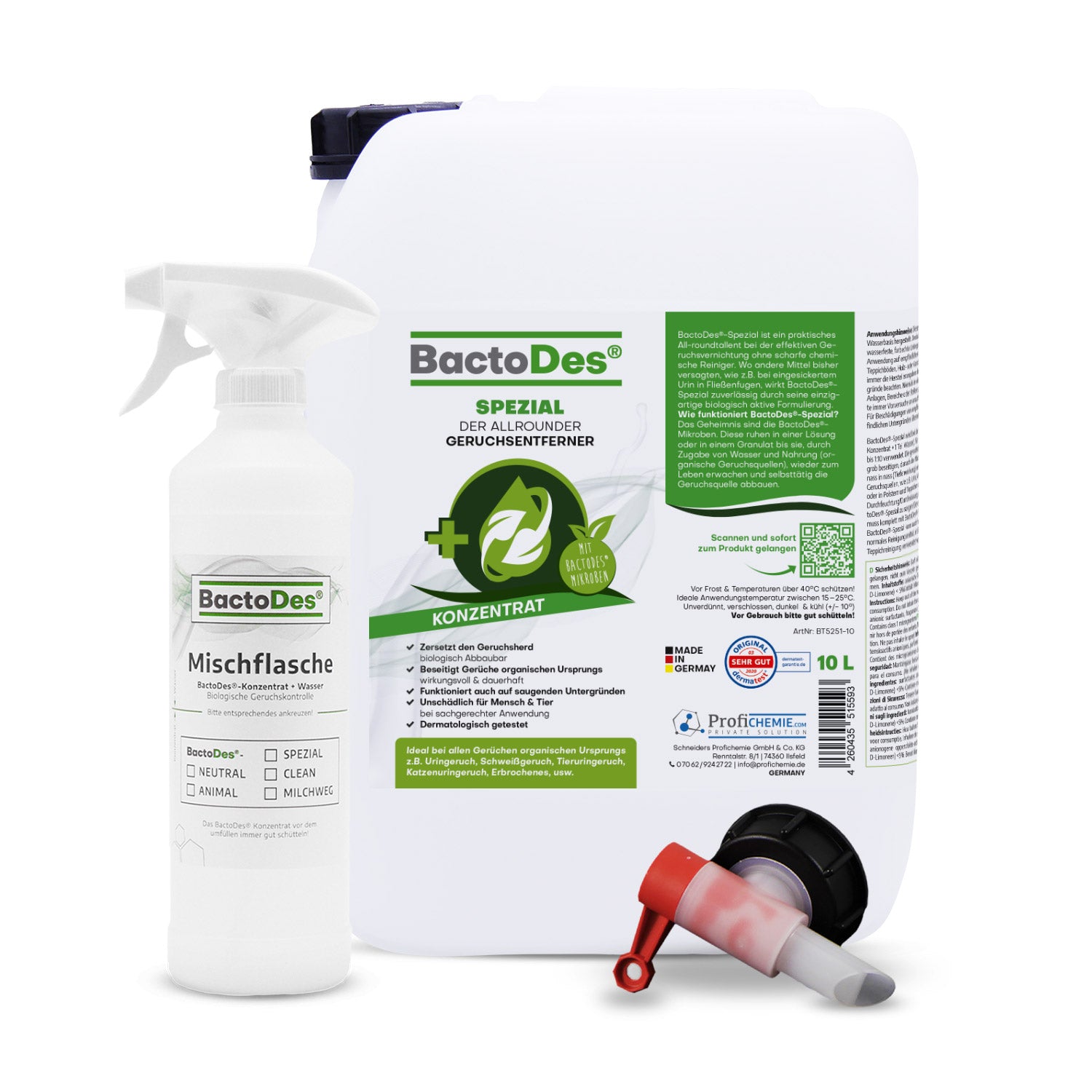 BactoDes® Spezial - Allround Geruchsentferner