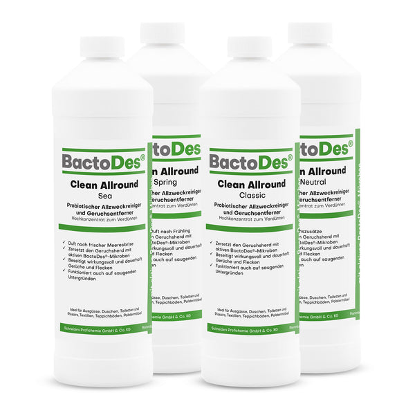 BactoDes® Clean Allround - 2in1 Geruchsentferner & Reiniger